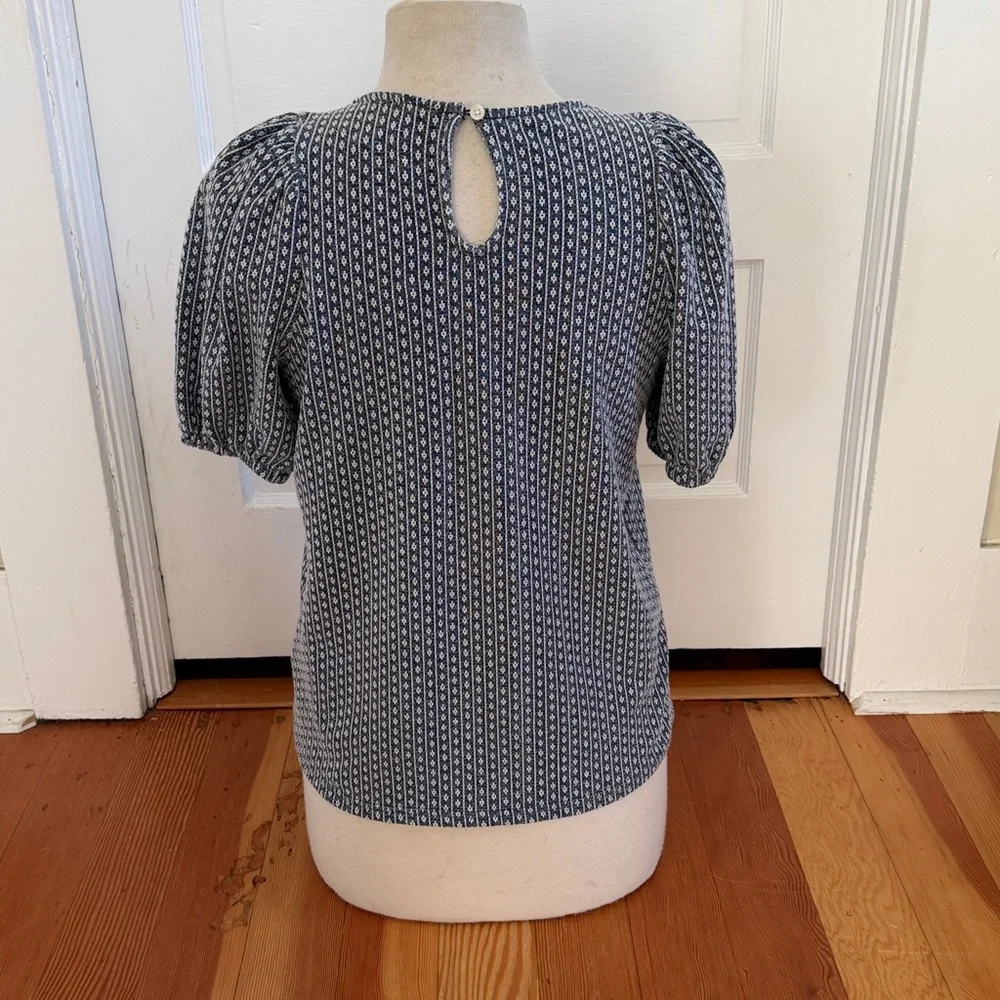 Madewell Puff Sleeve‎ Top Small